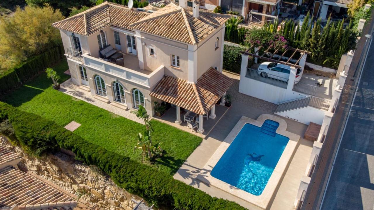 Villa Sierra Cortina Vistas Al Mar Alicante Extérieur photo